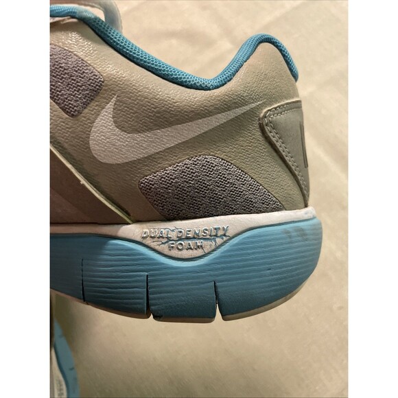 Women’s Nike Free XT Everyday size 6.5 gray white and teal Fly wire density foam - Picture 8 of 10